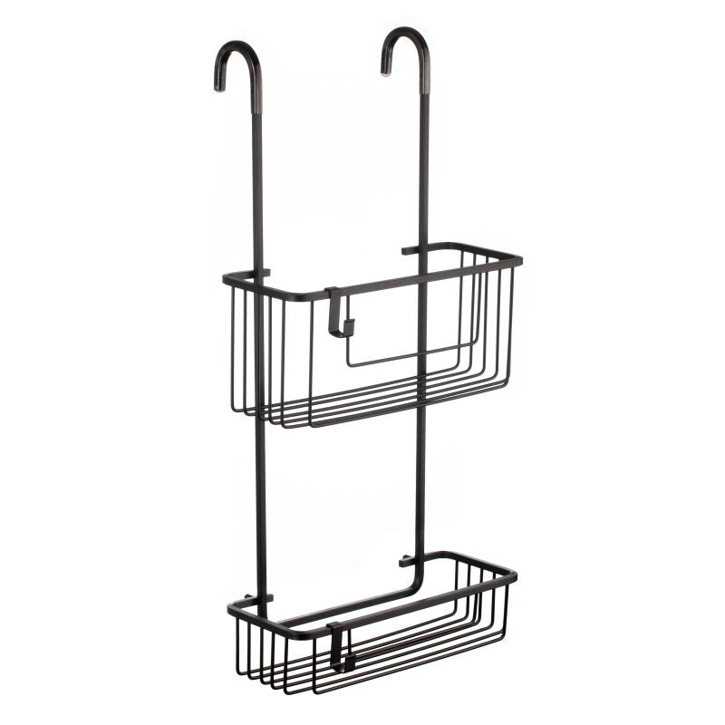 TATAY OVER SHOWER CADDY DOUBLE BLACK