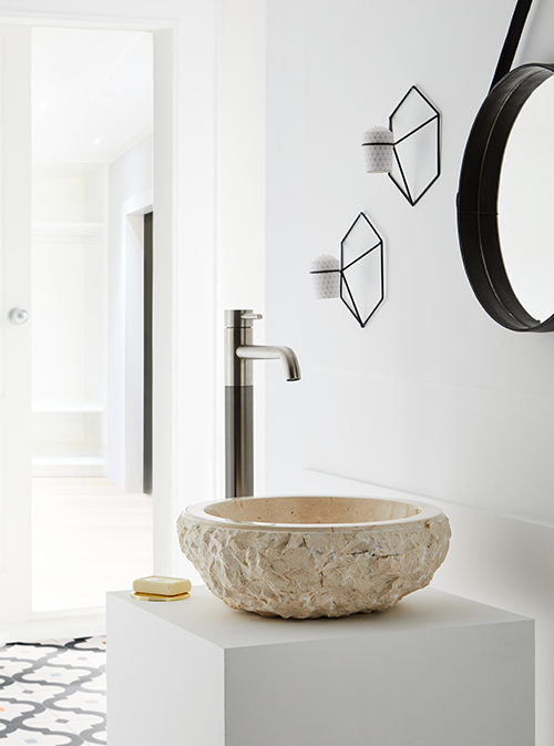 ARUBA REAL MARBLE WASHBASIN 400x400x250MM