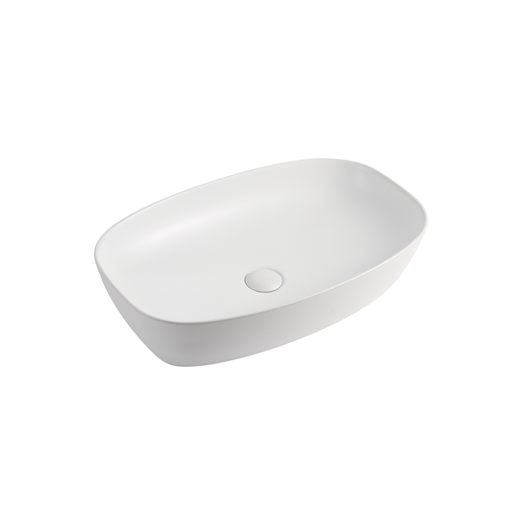 WHITE ART BASIN 600x380x140MM