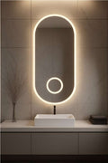 BILBAO CURVE LED MIRROR 100X50CM