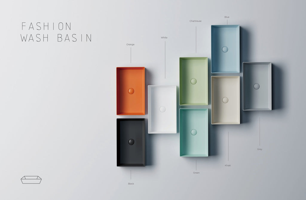 WHITE MATTE ART BASIN 475x360x130MM