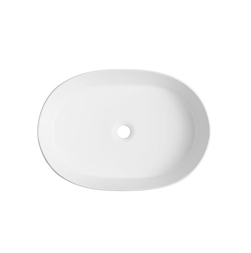 WHITE MATTE ART BASIN 560x390x140MM