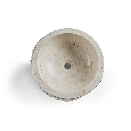 ARUBA REAL MARBLE WASHBASIN 400x400x250MM