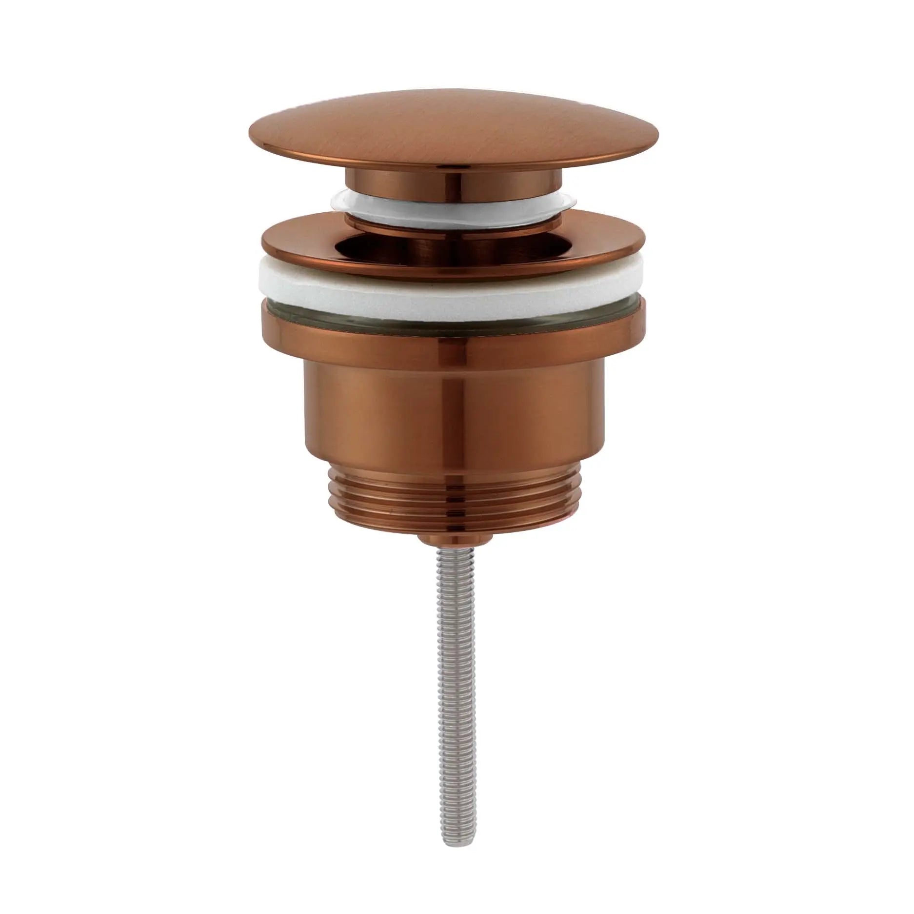BRUSHED COPPER UNIVERSAL CLICK-CLACK VALVE
