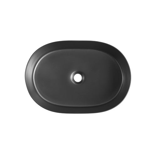 BLACK MATTE ART BASIN 560x390x140MM
