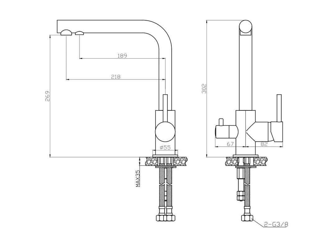 KITCHEN MIXER 3-WAY