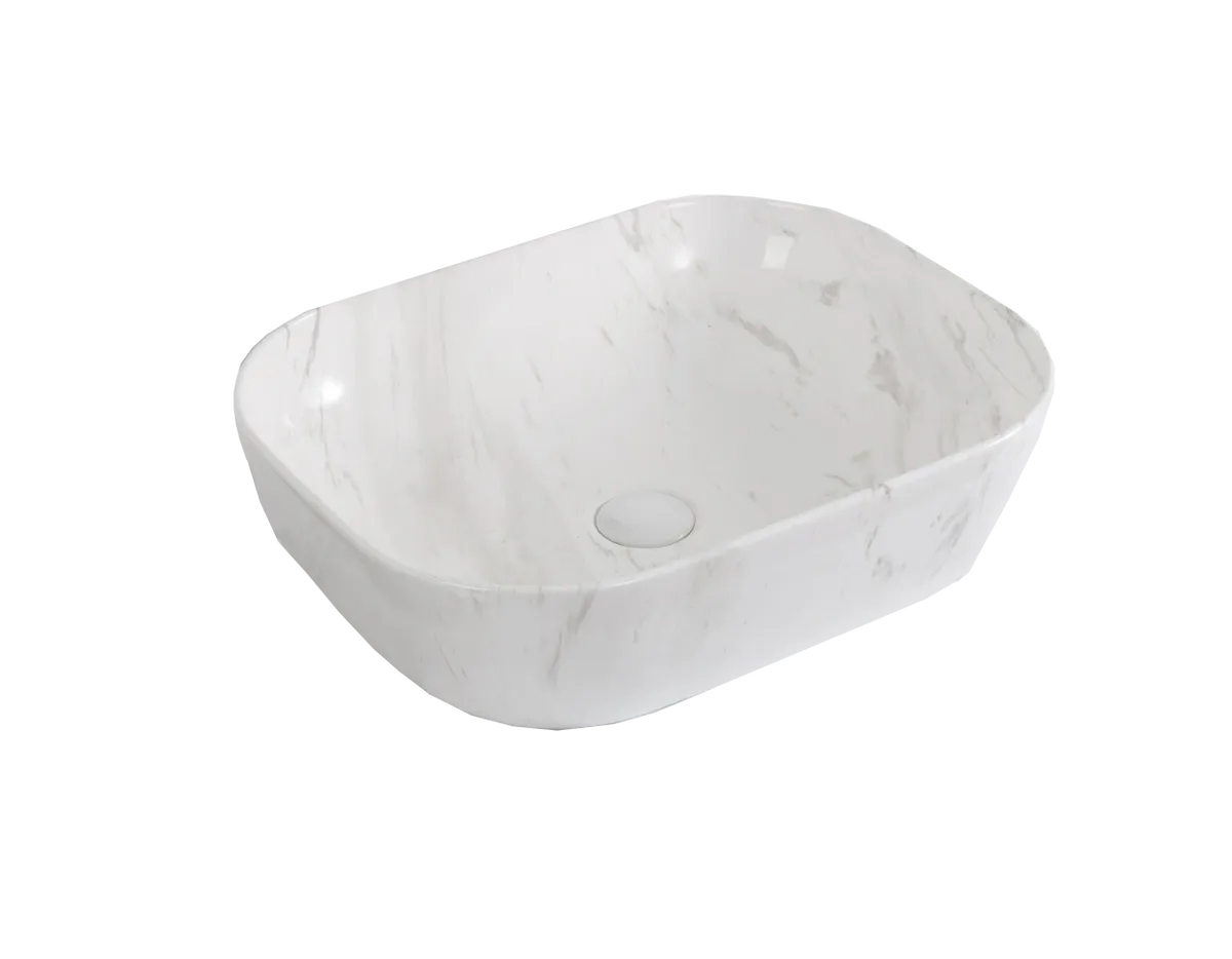 LEA CARRARA ART BASIN 505x405x135MM
