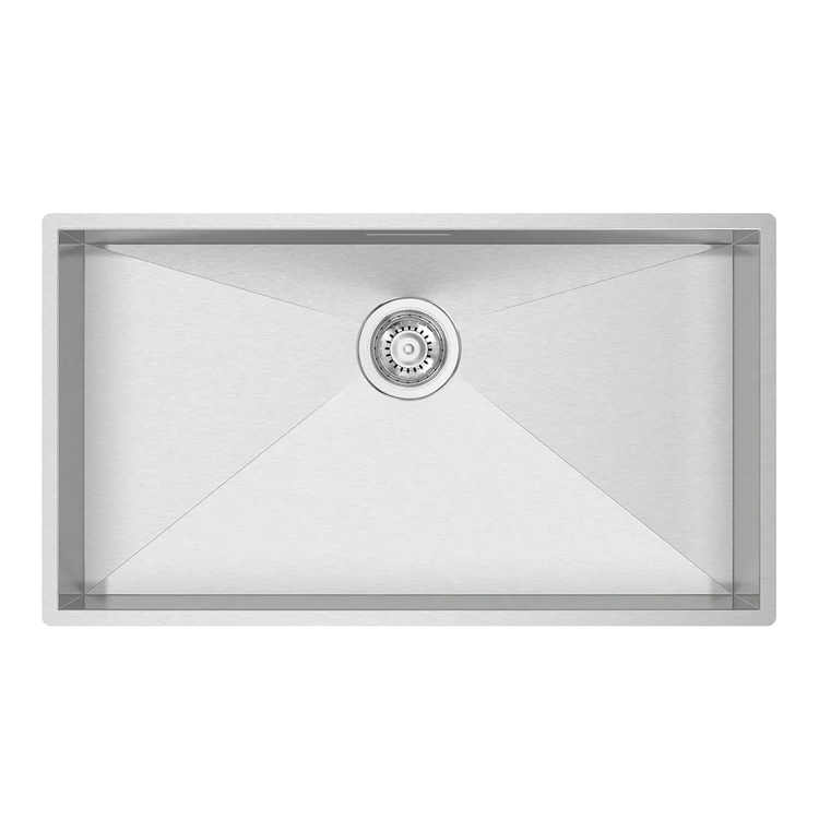 BOX LINE UNDERMOUNTED SINK S/STEEL  77.6X43.6cm