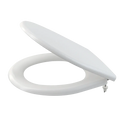 ALCADRAIN WC SEAT DUROPLAST ANTIBACTERIAL CLICK SYSTEM/SOFT CLOSE WHITE