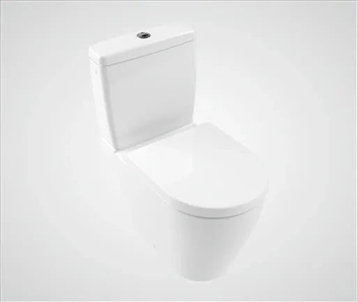 VILLEROY & BOCH O.NOVO RIMLESS FLOOR-STANDING WC COMPLETE
