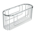OVAL STORAGE BASKET KROM 30x11x13 cm