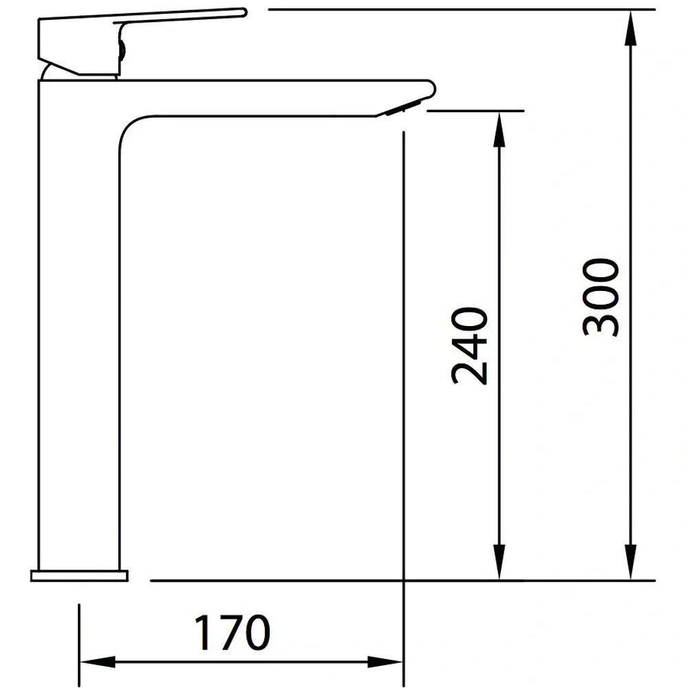 AGORA XTREME BASIN MIXER TALL