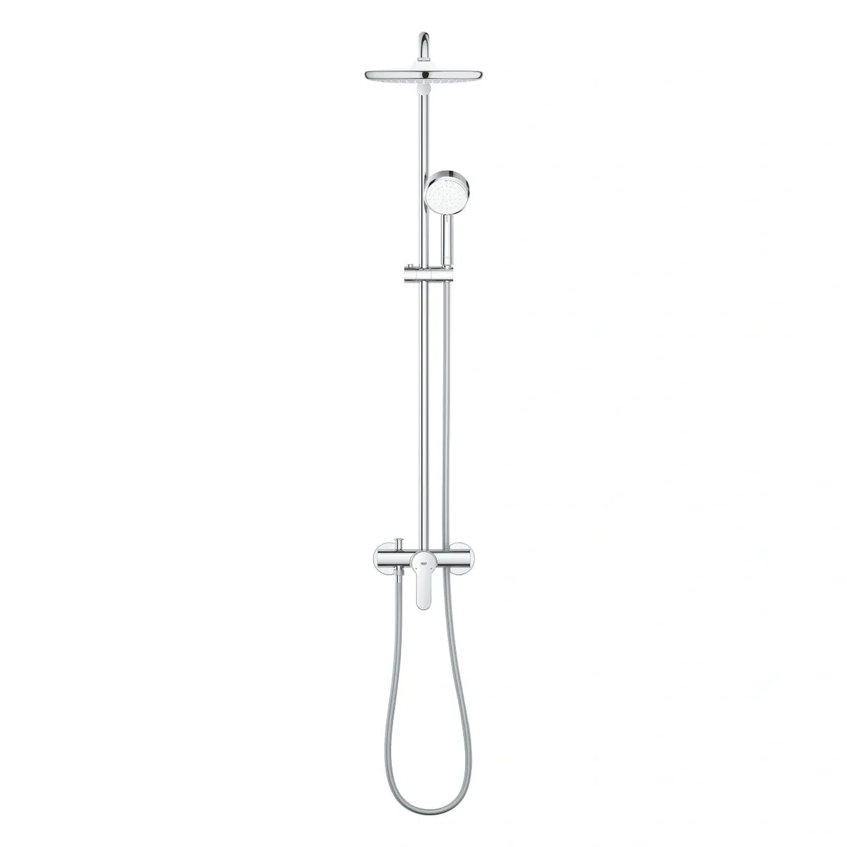 GROHE TEMPESTA COSMOPOLITAN SYSTEM 250 SHOWER SYSTEM WITH SINGLE LEVER MIXER FOR WALL MOUNTING