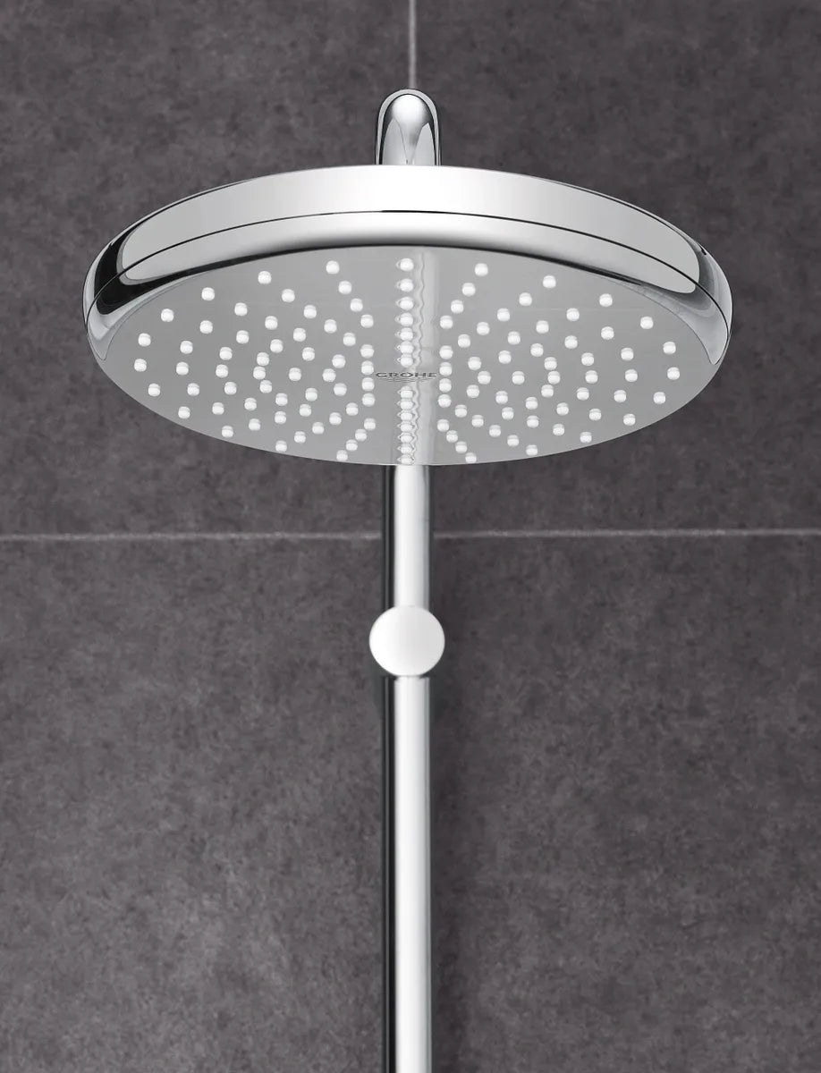 GROHE TEMPESTA COSMOPOLITAN SYSTEM 250 SHOWER SYSTEM WITH SINGLE LEVER MIXER FOR WALL MOUNTING