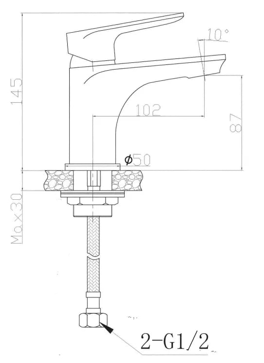 SPRINT SINGLE LEVER BASIN MIXER