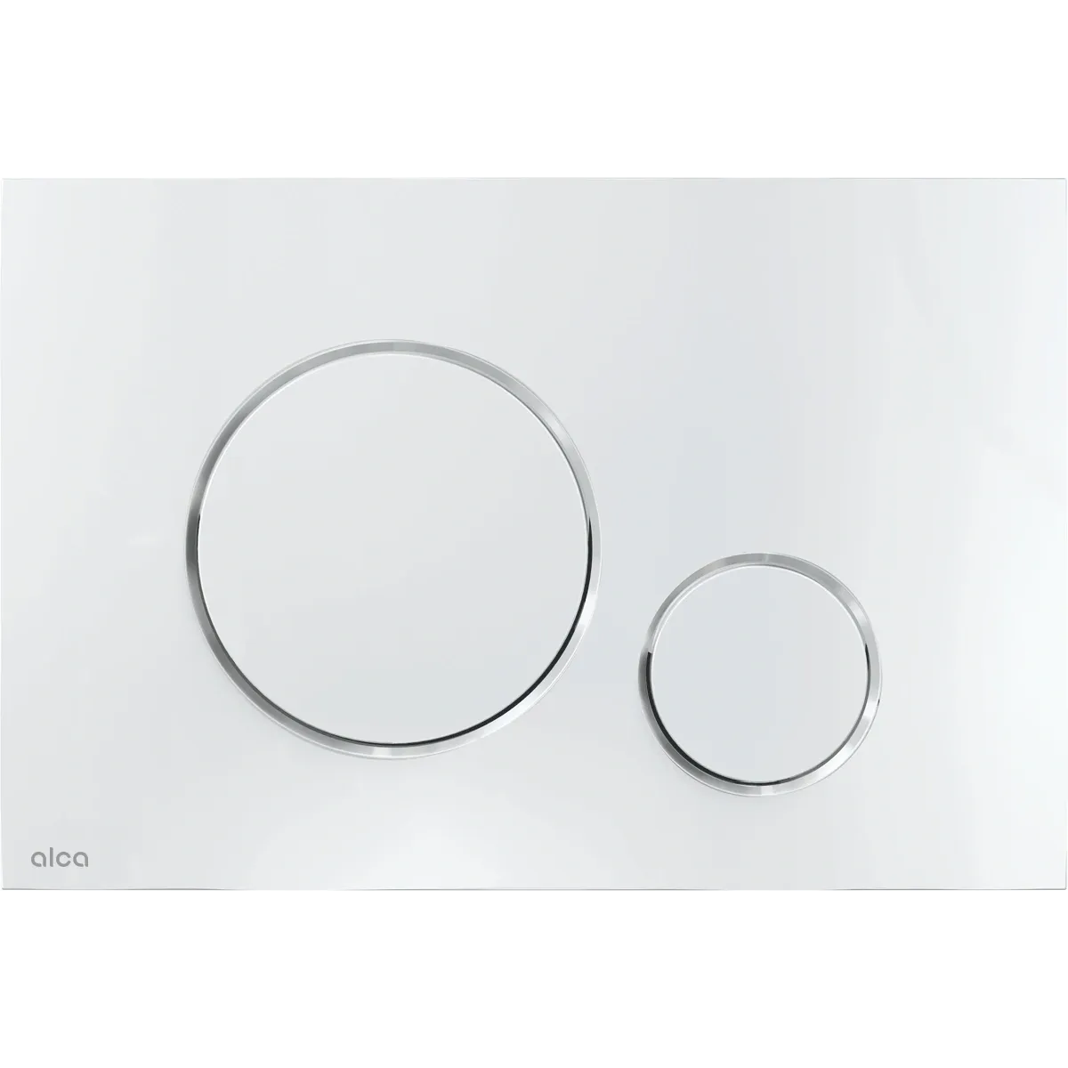 FLUSH PLATE THIN CHROME POLISHED (ALCADRAIN)
