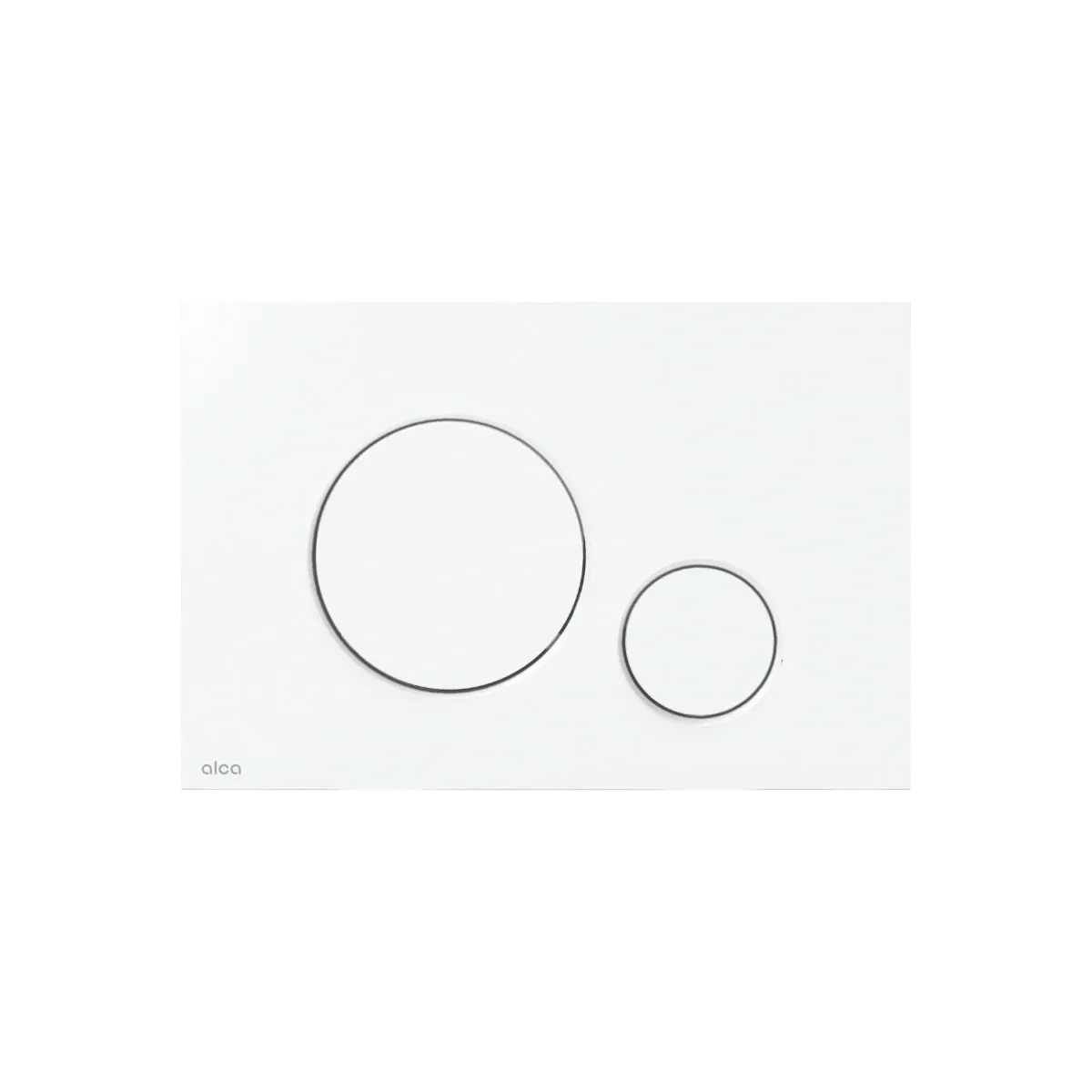 FLUSH PLATE THIN WHITE-CHROME POLISHED (ALCADRAIN)