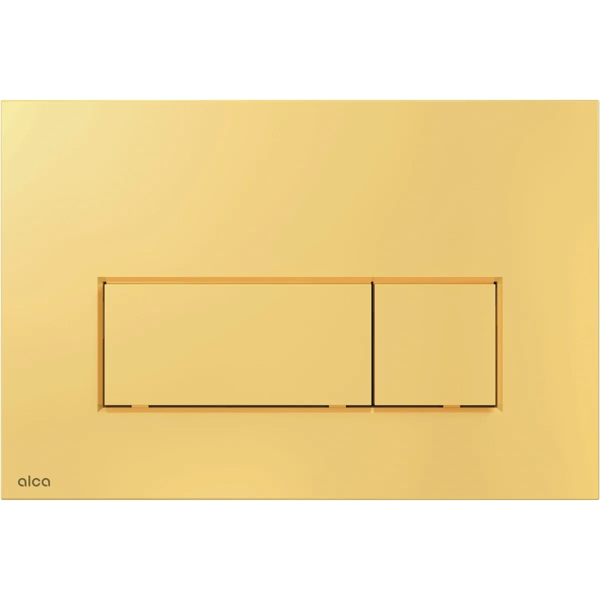 FLUSH PLATE THIN GOLD (ALCADRAIN)