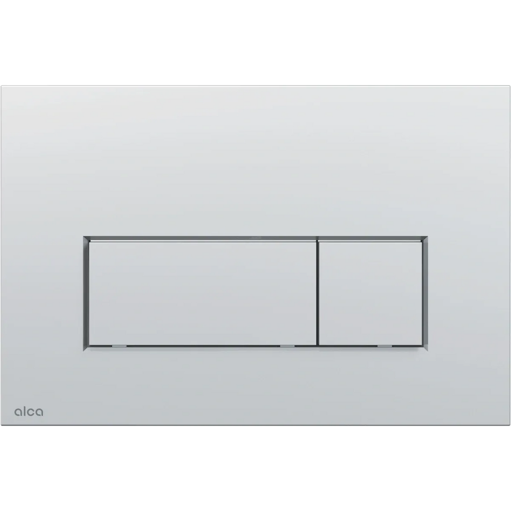 FLUSH PLATE THIN CHROME MATT (ALCADRAIN)