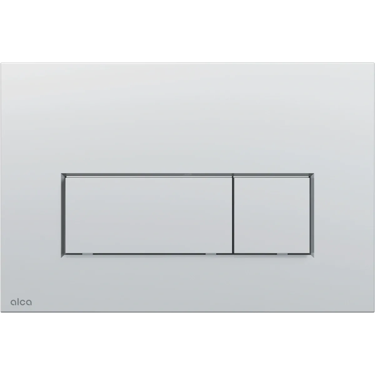 FLUSH PLATE THIN CHROME MATT (ALCADRAIN)