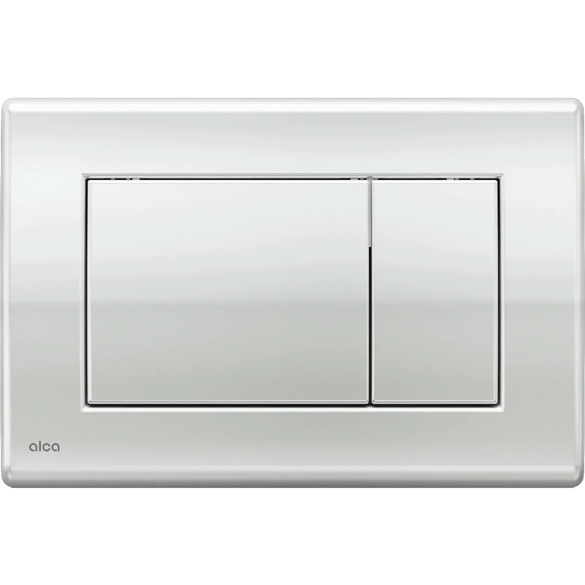 FLUSH PLATE BASIC CHROME POLISHED (ALCADRAIN)