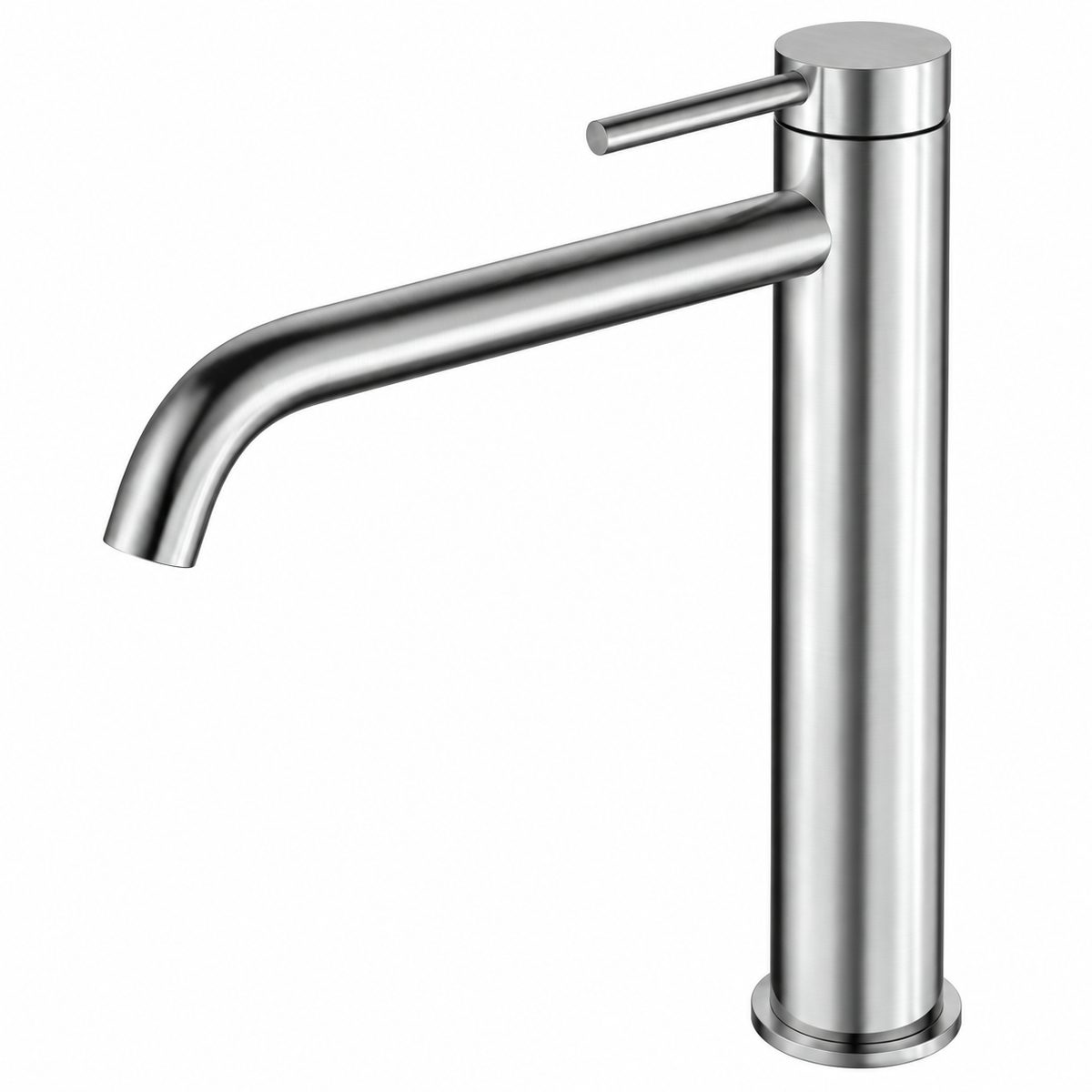 SKY TOP BASIN MIXER TALL L-SIZE S/S SATIN