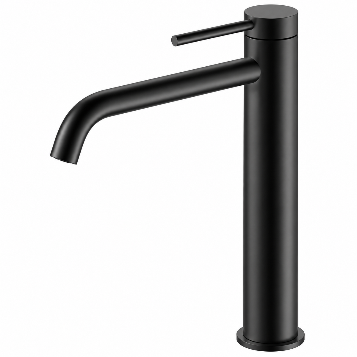 SKY TOP BASIN MIXER TALL L-SIZE S/S BLACK MATT
