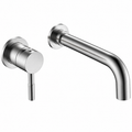 SKY TOP BASIN MIXER WALL 2-HOLE S/S SATIN