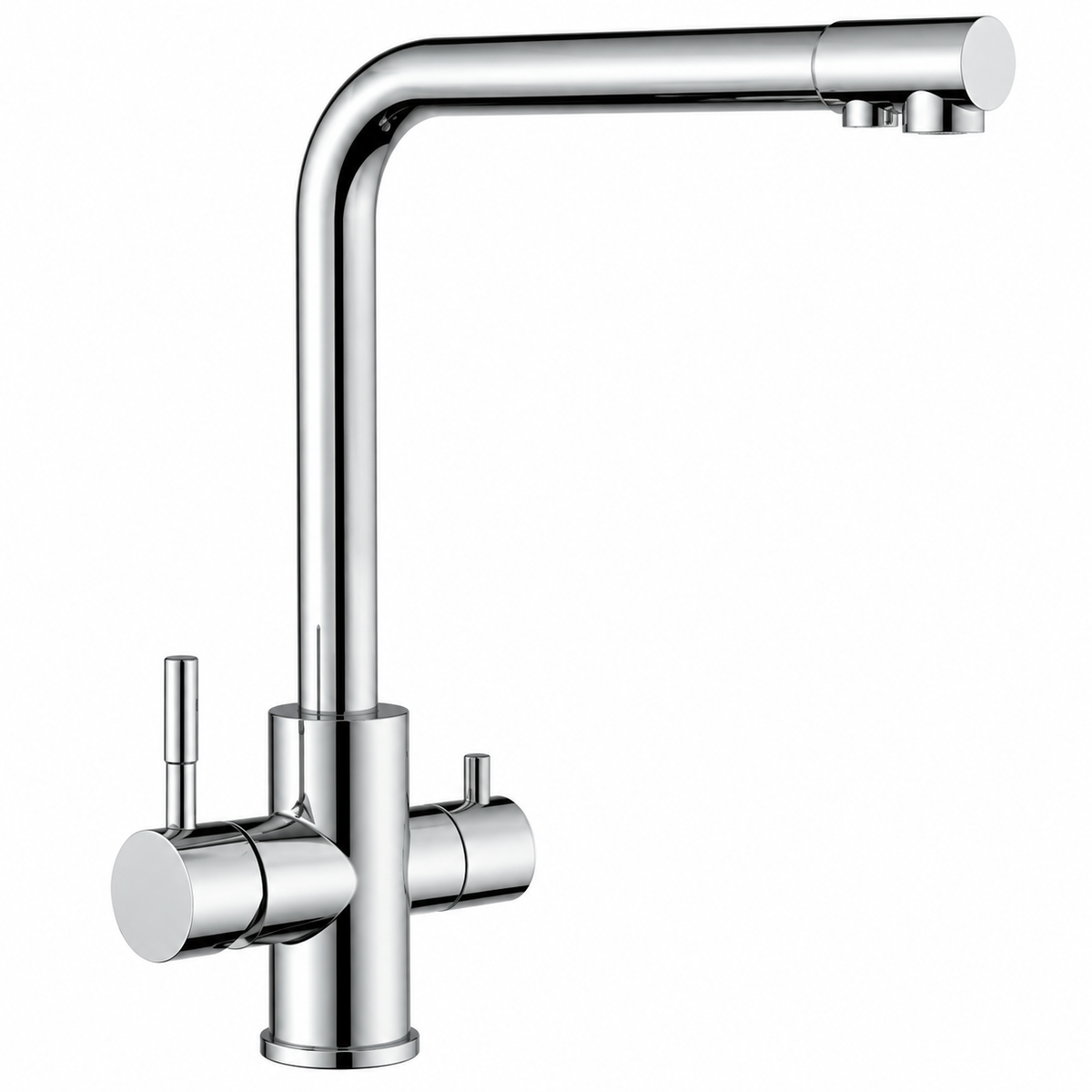 SKY PRIME 3-WAY SINK MIXER S/S CHROME