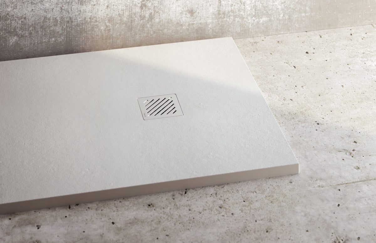 Slate anti-slip shower tray