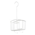 TATAY ALUMINIUM SHOWER CADDY MONO WHITE