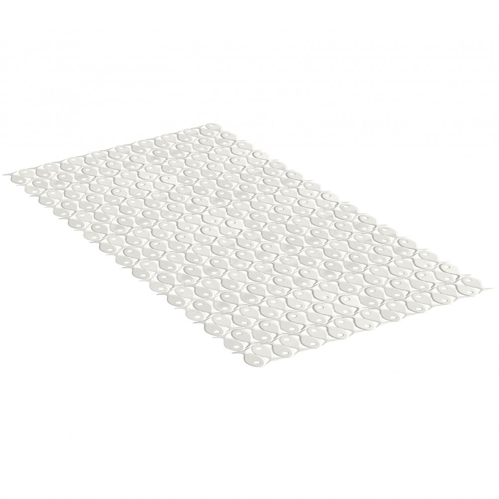 TATAY ANTI-SLIP MAT 70X36CM OPAQUE PERGAMON WHITE