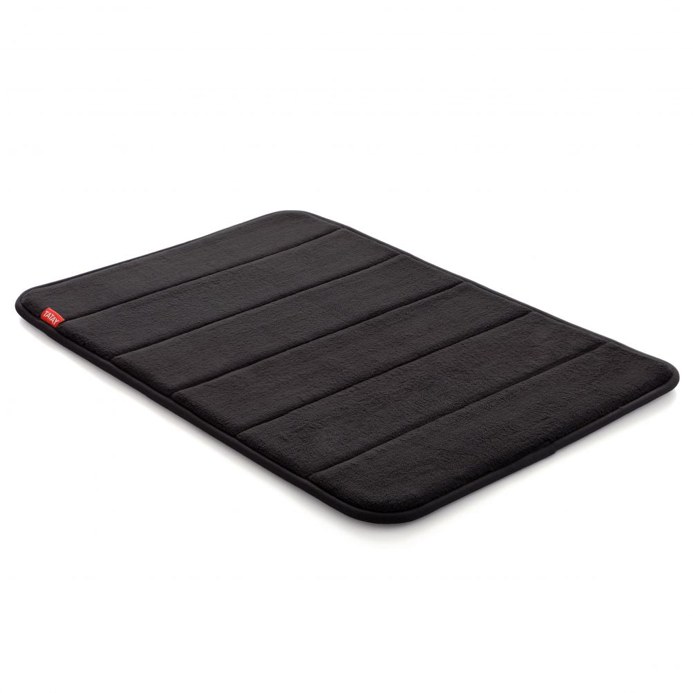 TATAY BATH MAT NUVOLA 40X60CM BLACK