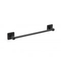 TATAY KALO BLACK MAT TOWEL RAIL 45CM BLACK