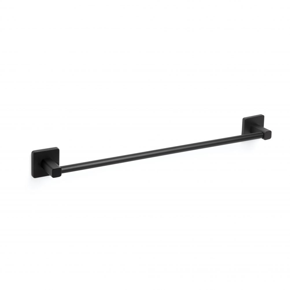 TATAY KALO BLACK MAT LARGE TOWEL RAIL 60CM BLACK