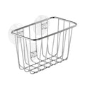 TATAY KROM RECTANGULAR WIRE SHELF WITH SUCTION PAD 19X19X10CM CHROME