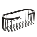 TATAY ALUMINIUM + QF OVAL STORAGE BASKET ALUMINIUM + QF BLACK