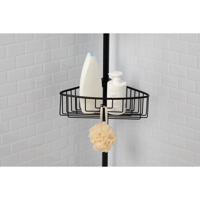 TATAY TELESCOPIC BAR 4 BASKETS BLACK