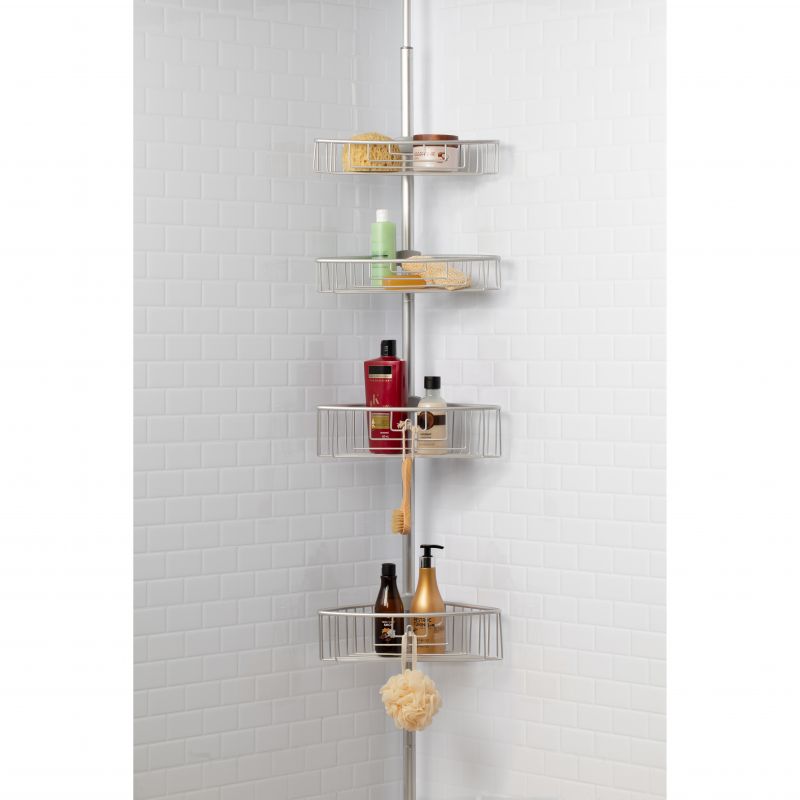 TATAY TELESCOPIC BAR 4 BASKETS STEEL
