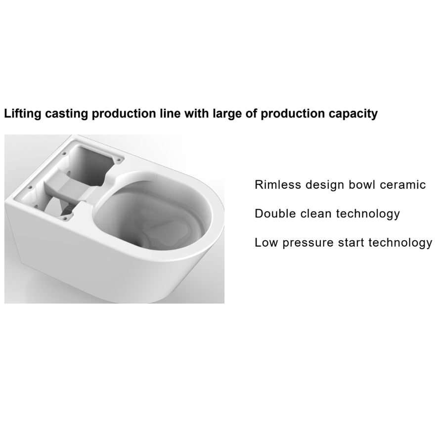 ROUND RIMLESS COMPLETE FLOOR STANDING SMART TOILET