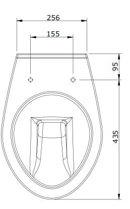 (110032) CETUS WALL HUNG TOILET