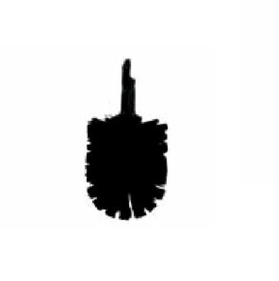 BLACK TOILET BRUSH