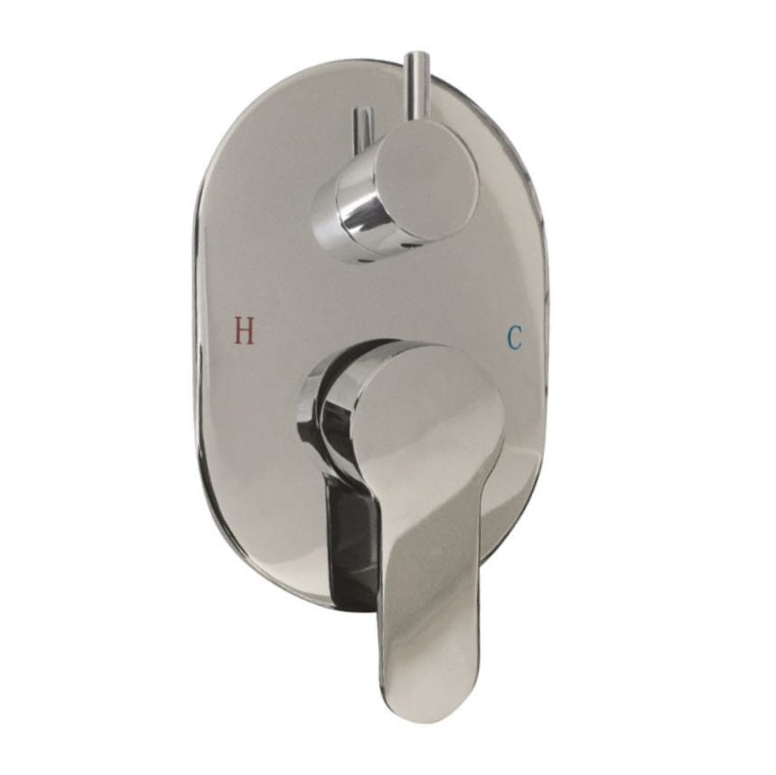 BUILT-IN OVAL BATH/SHOWER MIXER