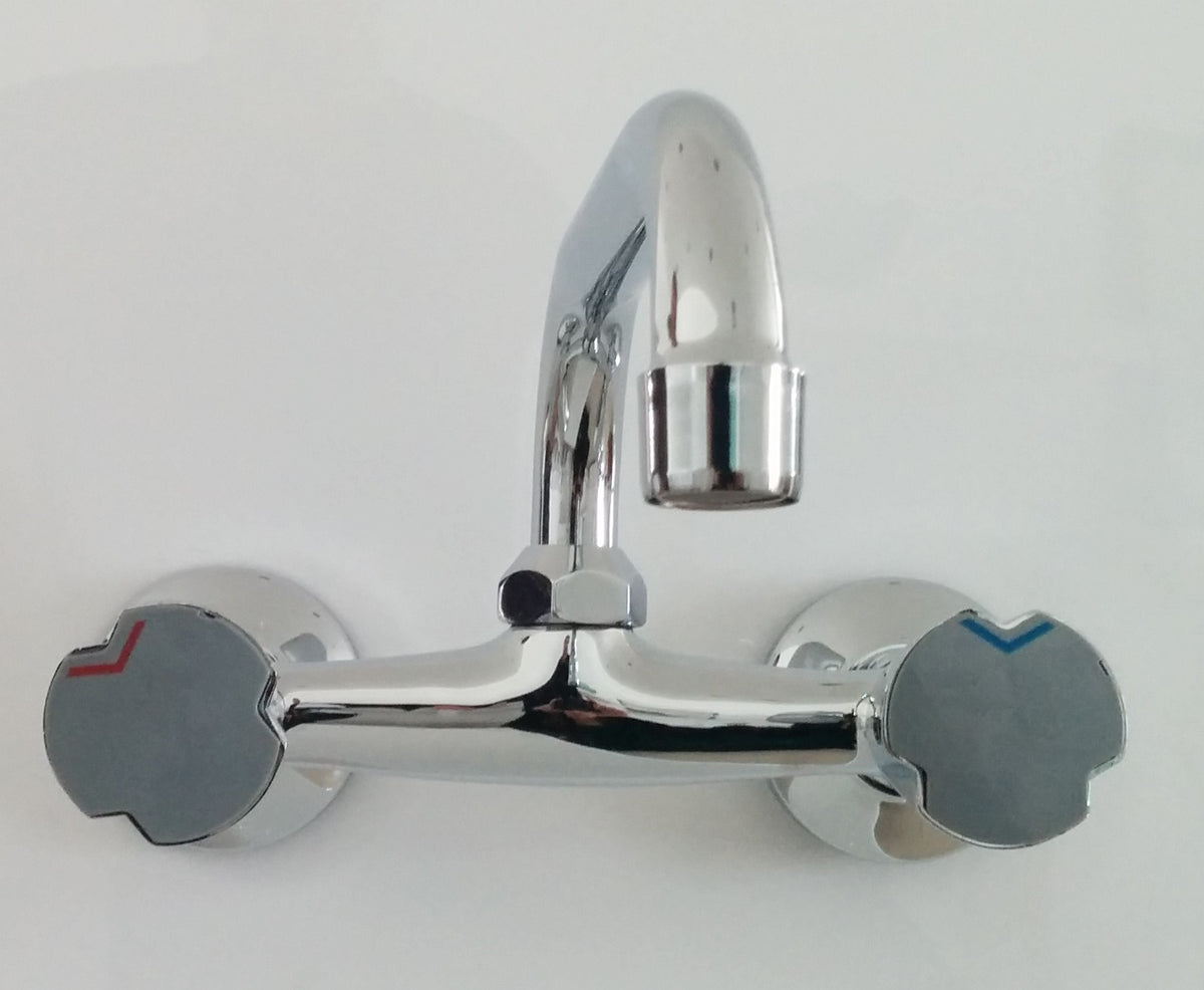 LONG WALL MOUNTED KITCHEN MIXER
