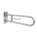 ACCESSIBLE (AMEA) SATIN RECLINING BATH HANDLE WITH PAPER HOLDER
