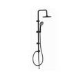 COMPLETE ADJUSTABLE BLACK SHOWER COLUMN