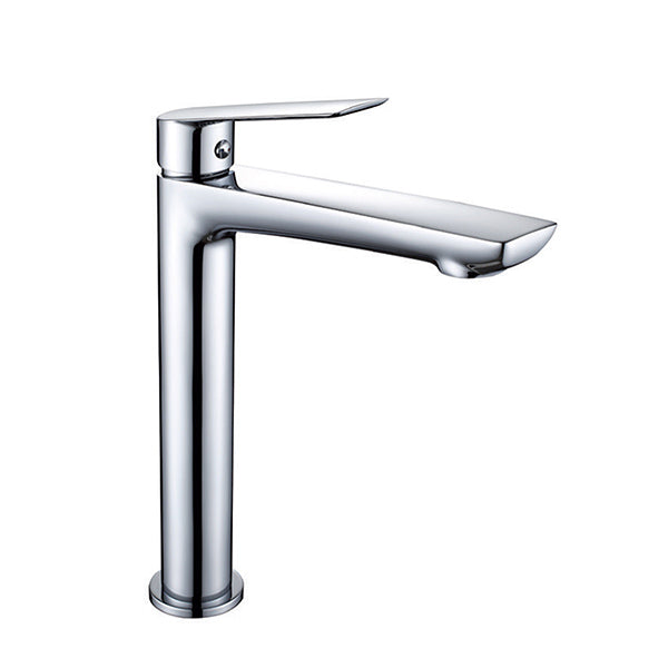 SLEEK TALL CHROME BASIN MIXER