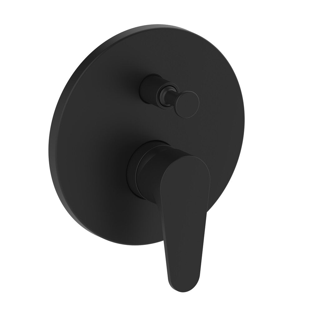 ROCKET BLACK MATTE CONCEALED BATH-SHOWER MIXER