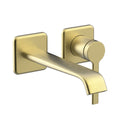 VELVET I BRUSHED GOLD CONCEALED BASIN MIXER