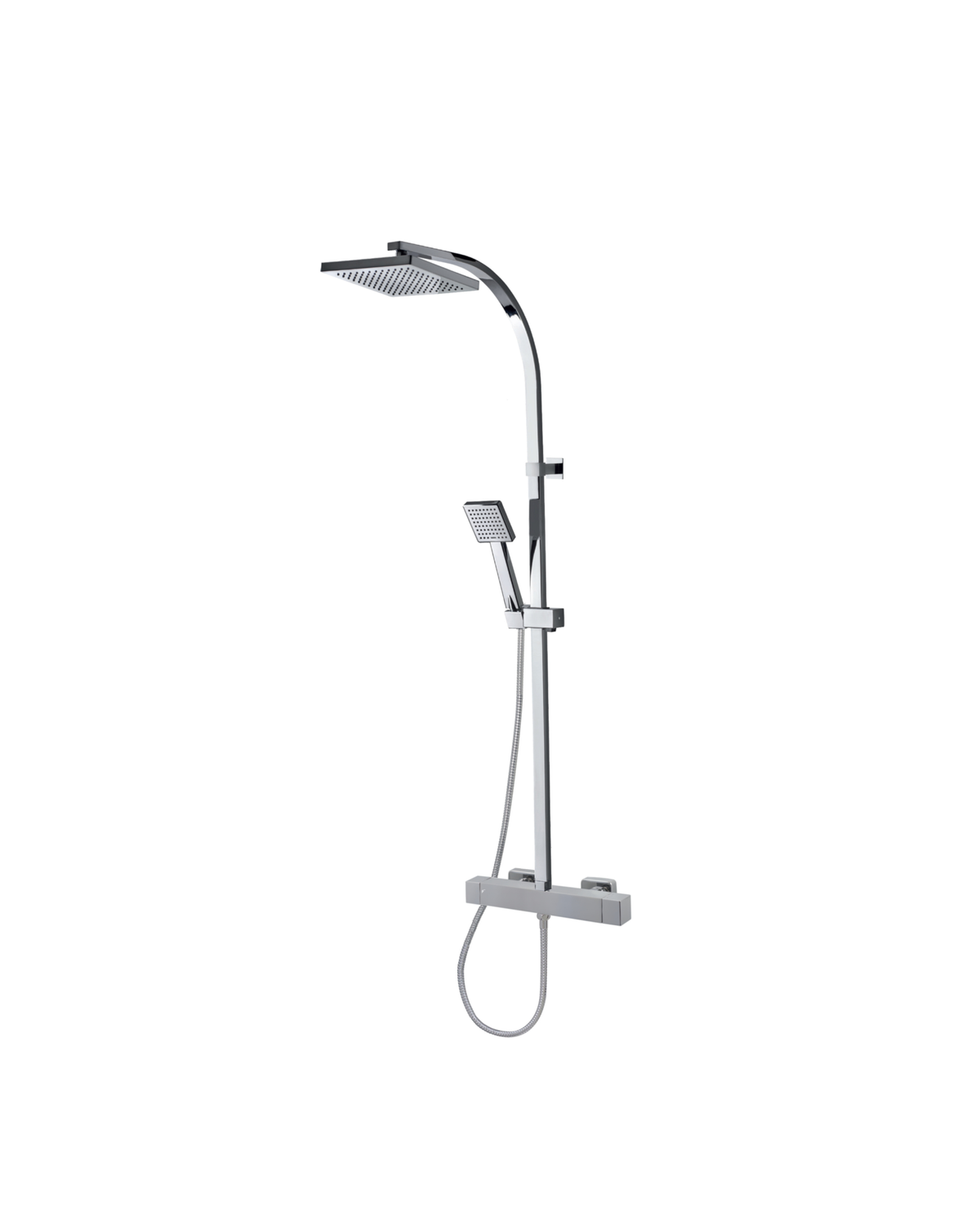 ROCK CHROME COMPLETE SHOWER COLUMN